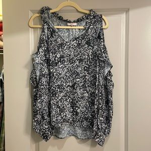 Parker cut out blouse